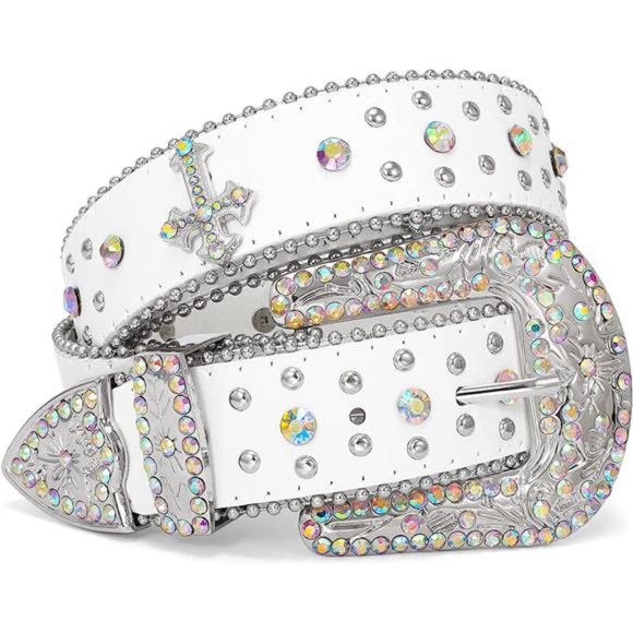 cowboy rhinestone belt